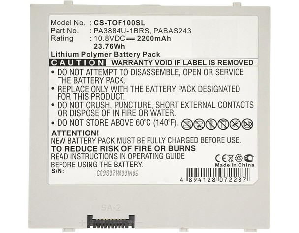 CoreParts MBXTAB-BA120 Battery for Toshiba Tablet MBXTAB-BA120