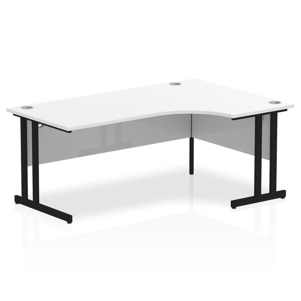 Dynamic Impulse W1800 X D800/1200 X H730mm Right Hand Crescent Desk With Cable M MI003339 Dynamic Impulse W1800 X D800/1200 X H730mm Right Hand Crescent Desk With Cable M MI003339