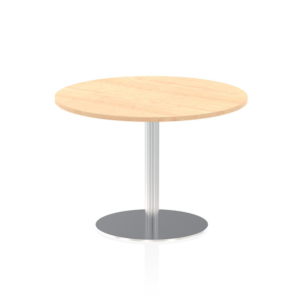 Dynamic Italia 1000Mm Poseur Round Table Maple Top 725Mm High Leg ITL0145 ITL0145 Dynamic Italia 1000Mm Poseur Round Table Maple Top 725Mm High Leg ITL0145 ITL0145