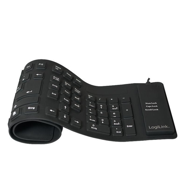 LogiLink ID0019A Keyb. Waterproof USB+PS/2 ID0019A