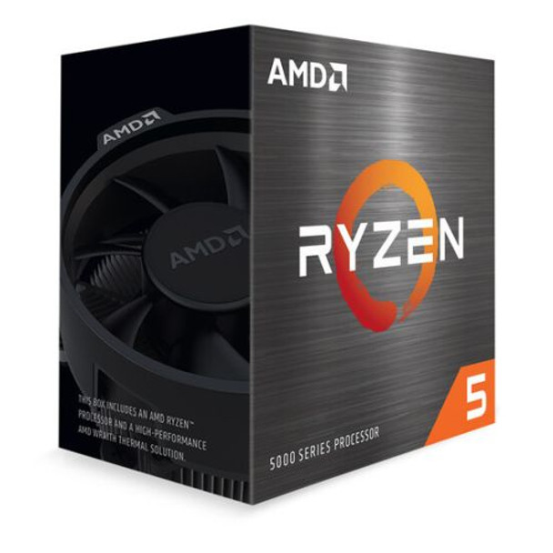 Amd Ryzen 5 5600 Cpu With Wraith Stealth Cooler Am4 3.5Ghz 4.4 Turbo 6-Core 65W 100-100000927BOX