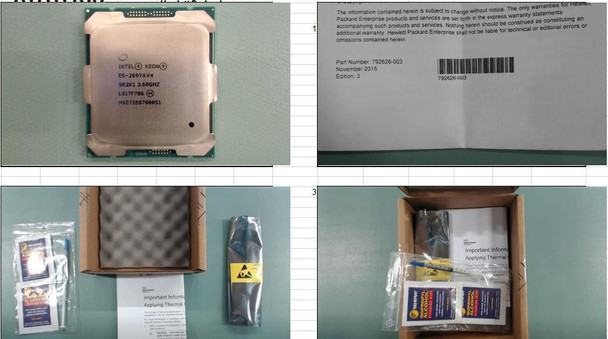 Hewlett Packard Enterprise 868095-001 : 2.6GHZ E5-2697V4 16C/145W 868095-001