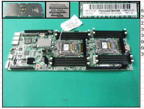 Hewlett Packard Enterprise 802612-001 BD SYS MLB W SL230 50 70 IB 802612-001