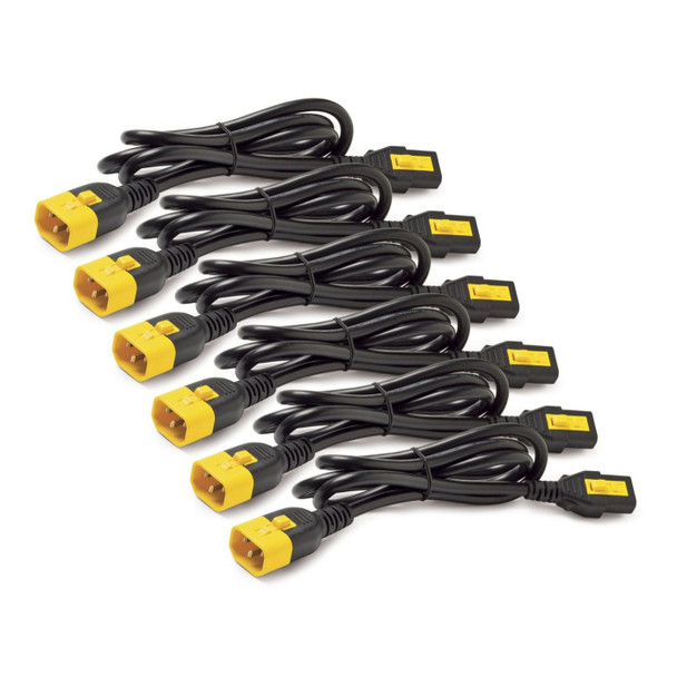 APC AP8704S-WWX590 Power Cord Kit 6 ea. Locking AP8704S-WWX590