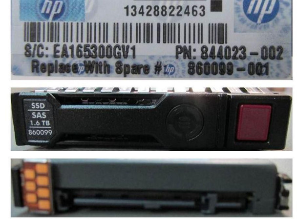 Hewlett Packard Enterprise 860099-001 DRV SSD 1.6TB 12G SAS MU 860099-001