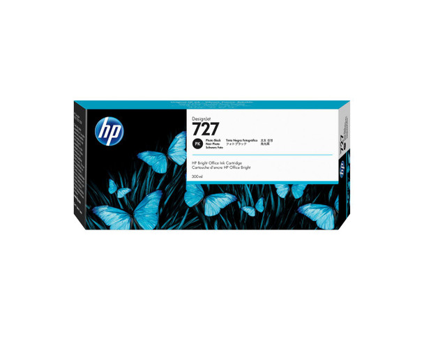HP F9J79A Ink 727 Black F9J79A