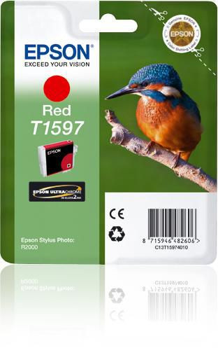 Epson C13T15974010 Ink Red No. 1597 17ml C13T15974010
