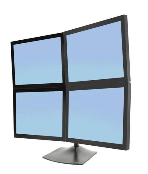 Ergotron 33-324-200 DS100 SERIE QUAD LCD STAND 33-324-200