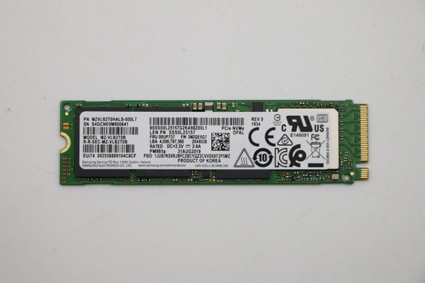 Lenovo 00UP737 SSD M.2 2280 PCIe NVMe 2TB 00UP737