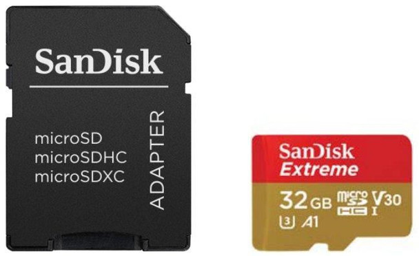 Sandisk SDSQXAF-032G-GN6AT microSDHC ActionSC SDSQXAF-032G-GN6AT