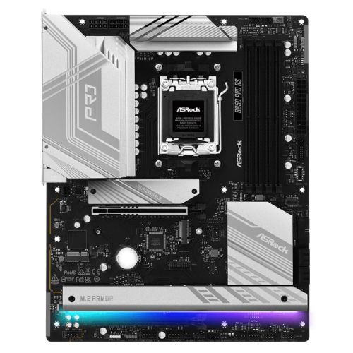 Asrock B850 PRO RS Amd B850 Am5  Atx 4 Ddr5 Hdmi Usb-C Dp-Alt 2.5G Lan Rgb 4X M. B850 PRO RS