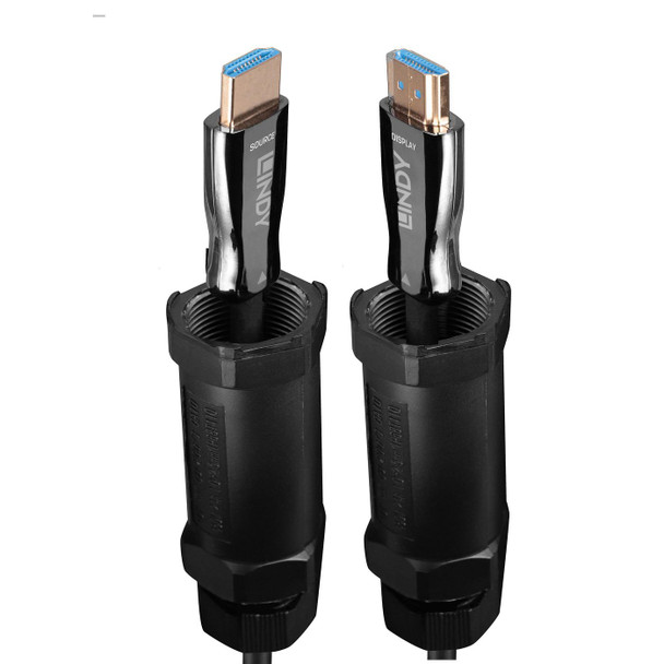 Lindy 38528 15m Armored Fibre Optic 38528