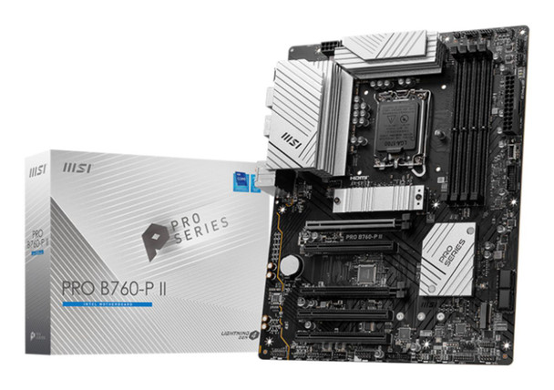 MSI 7E29-002R Pro B760-P Ii Motherboard 7E29-002R