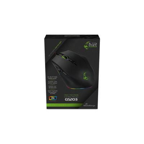 MediaRange MRGS203 Mouse Right-Hand Usb Type-A MRGS203