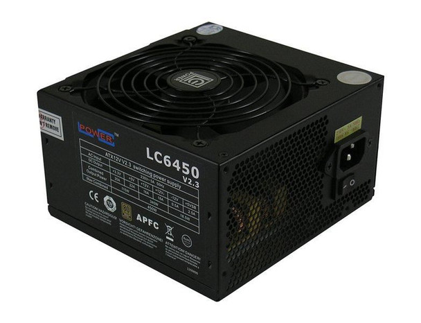 LC-POWER LC6450 V2.3 450W ATX BLACK POWER SUPPLY LC6450 V2.3