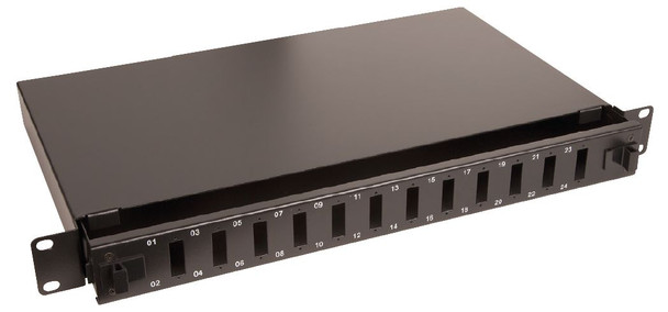 Lanview LVO231551 Fibre patch panel 19" 1U 12 LVO231551