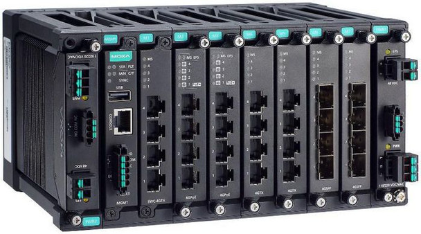 Moxa 51612 MODULAR REDUNDANT ETHERNET SWI 51612