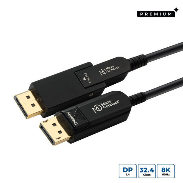 MicroConnect DP-MMG-3000MBV1.4OP Premium Optic Mini DP-DP Cable DP-MMG-3000MBV1.4OP