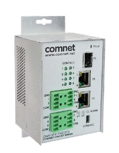 ComNet CNFE3FX1TX2C8RX/M Intelligent Ethernet Switch CNFE3FX1TX2C8RX/M