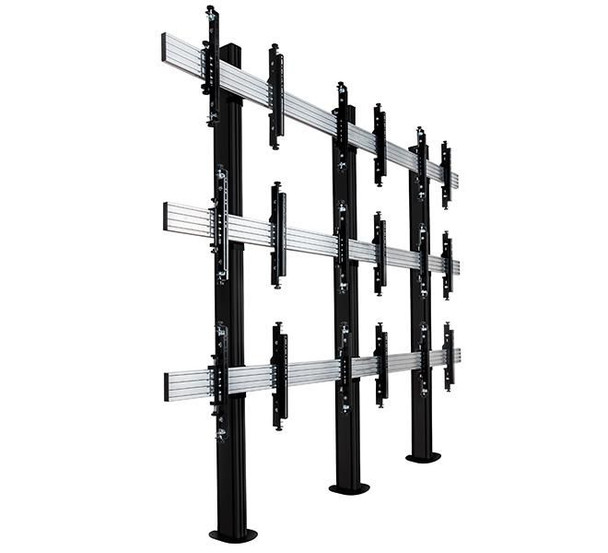 B-Tech BT8372-3X3/BB 3x3 Bolt Down Video wall BT8372-3X3/BB