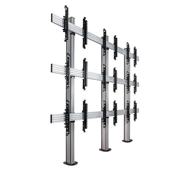 B-Tech BT8372-3X3/BS 3x3 Bolt Down Video wall BT8372-3X3/BS