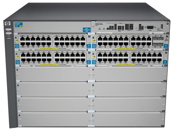 Hewlett Packard Enterprise J9540A#ABB-RFB E5412-92G-PoE+/4G v2 zl Swc J9540A#ABB-RFB