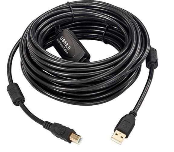 MicroConnect W125867458 Active USB 2.0 A-B Cable. 15m USBAB15B-ACTIVE