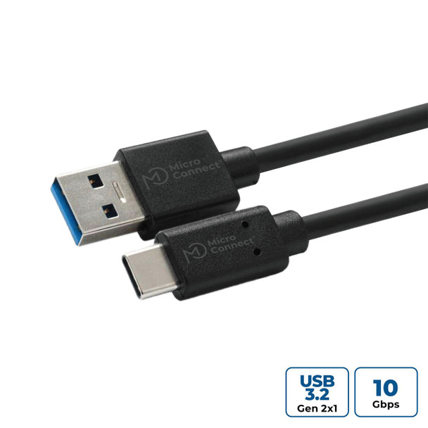 MicroConnect W125782910 USB3.1 C - USB3.0 A 1m M-M USB3.2CA1