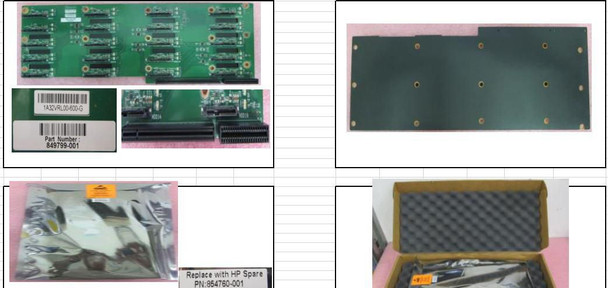 Hewlett Packard Enterprise 854760-001 BACKPLANE PCA 1 for HDD 854760-001