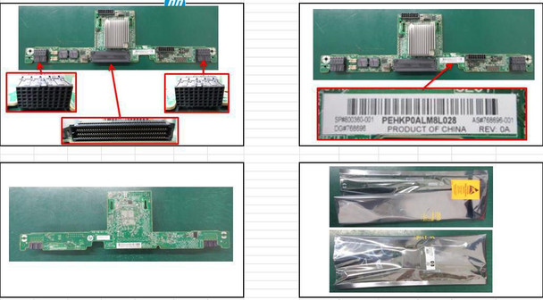 Hewlett Packard Enterprise 800360-001 PCA SAS EXPANDER BOARD 800360-001