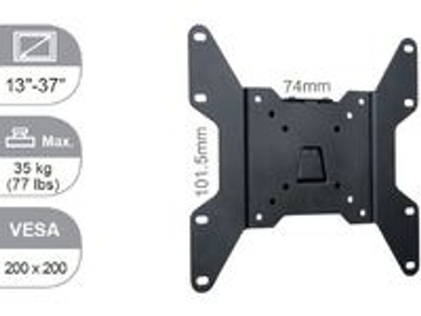 VivoLink VLMW1337 Slim fixed wall mount 13" -37" VLMW1337