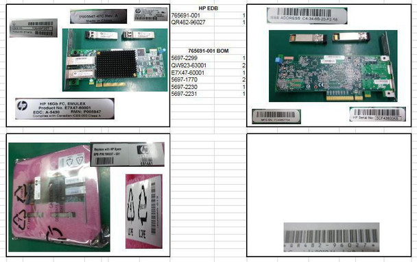 Hewlett Packard Enterprise 786037-001 ADAPTER FC 16GB 2 PORT SS 786037-001