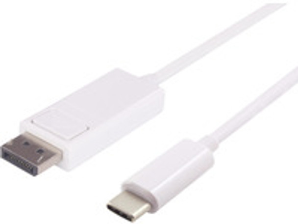 MicroConnect USB3.1CDPB2W USB - C to DP V1.2. 2m White USB3.1CDPB2W