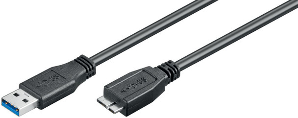MicroConnect USB3.0AB5MICRO USB3.0  A-B Micro 5m M-M USB3.0AB5MICRO