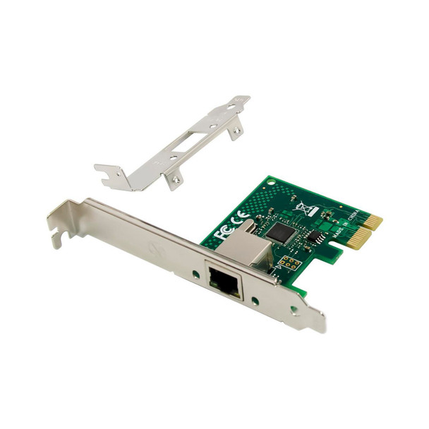 MicroConnect MC-PCIE-WGI210AT 1 port RJ45 network card. PCIe MC-PCIE-WGI210AT