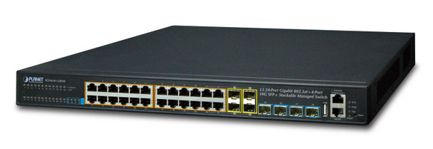 Planet SGS-6341-24P4X Layer 3 24-Port 10/100/1000T SGS-6341-24P4X