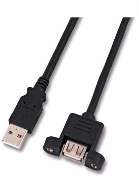 MicroConnect USBAAF1PANEL2 USB2.0  Extension A-A M-F 1.8m USBAAF1PANEL2