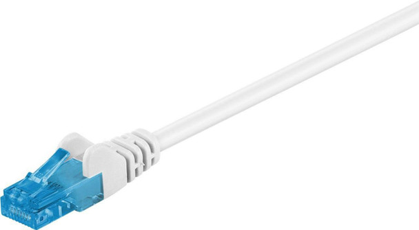MicroConnect UTP6A01W U/UTP CAT6A 1m White LSZH UTP6A01W