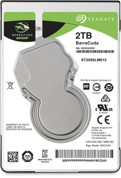 Seagate ST2000LM015 2TB Sata 128MB ST2000LM015