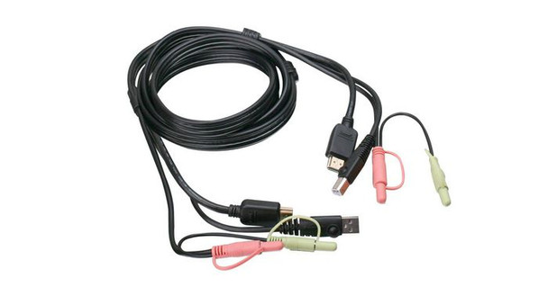 IOGEAR G2L802U 6Ft USB HDMI KVM Cable Set G2L802U