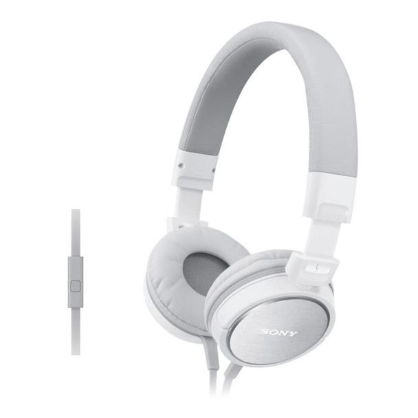 Sony MDRZX610APW.CE7 ZX SERIES Headphone/Headset MDRZX610APW.CE7