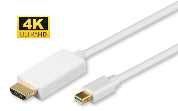 MicroConnect MDPHDMI3-4K Mini DP v1.2-HDMI M-M 3m MDPHDMI3-4K