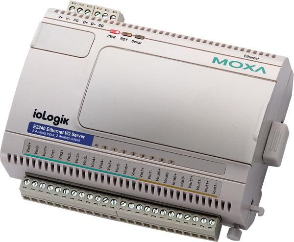 Moxa 46869 ioLOGIK ETHERNET I/O SERVER. 2 46869
