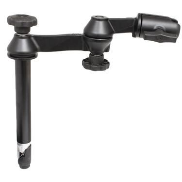 RAM Mounts RAM-VP-SW1-8NB RAM DBL SWING ARM 8" MALE RAM-VP-SW1-8NB