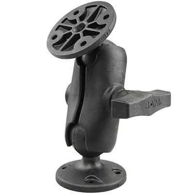 RAM Mounts RAP-101U-B RAM MOUNT W/ TWO ROUND BASES RAP-101U-B