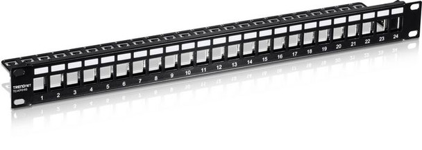 TrendNET TC-KP24S 24-Port Blank Keystone 1U Shie TC-KP24S