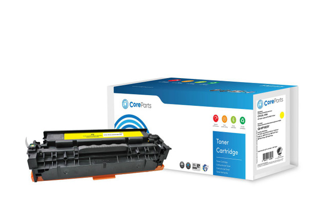 CoreParts QI-HP1025Y Toner Yellow CF412A QI-HP1025Y