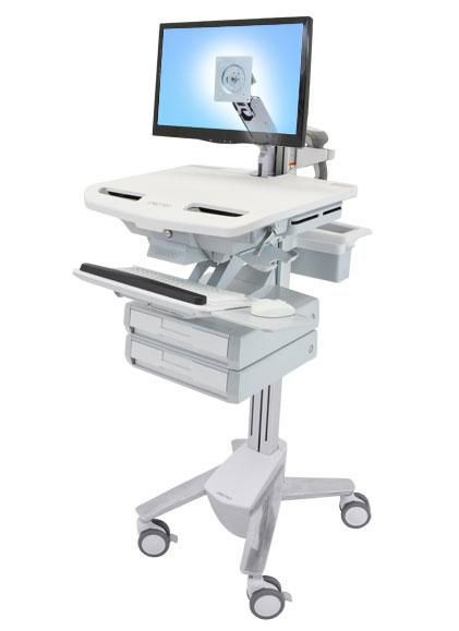 Ergotron SV43-1220-0 STYLEVIEW CART WITH LCD ARM SV43-1220-0