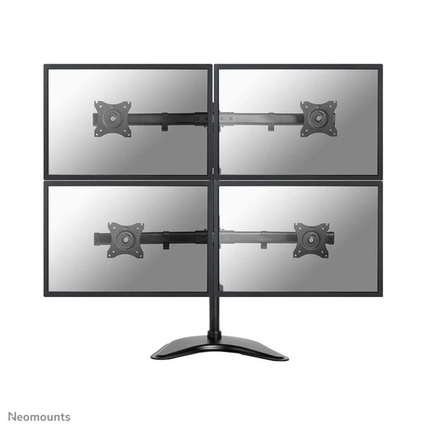 NeoMounts NM-D335D4BLACK Desk mount NM-D335D4BLACK