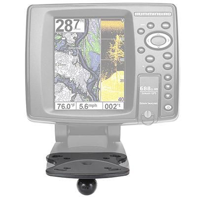 RAM Mounts RAM-B-107B RAM 1" BASE for HUMMINBIRD RAM-B-107B